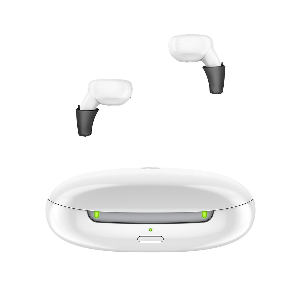 Active Pro IX Charger_Front_Close_with_HA_LED_On_Signia